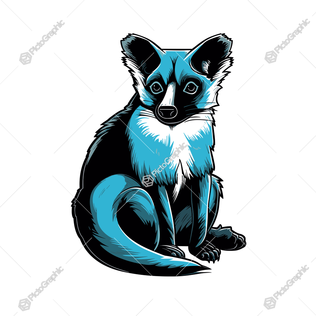 A stylized animal illustration.