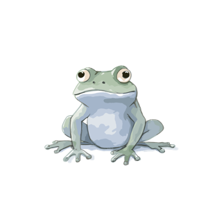 Illustration of a frog.