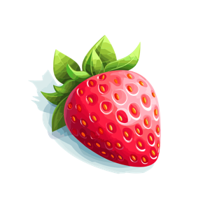 This is an illustration of a strawberry.